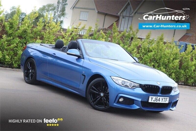 Blue Used 2014 BMW 420 M Sport Cabriolet | £10,495 (Fair price) - Image 1/4