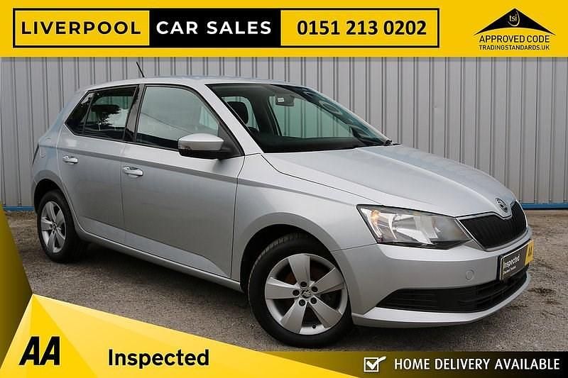 Used Skoda Fabia SE 2015 Silver Hatchback
