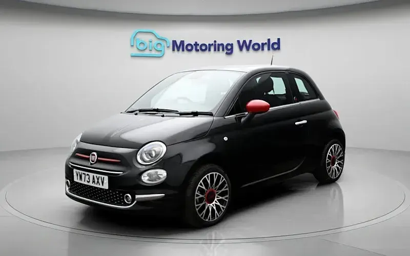 Gebraucht Fiat 500 Red 69 PS (50 kW) 2022 Schwarz Kleinwagen