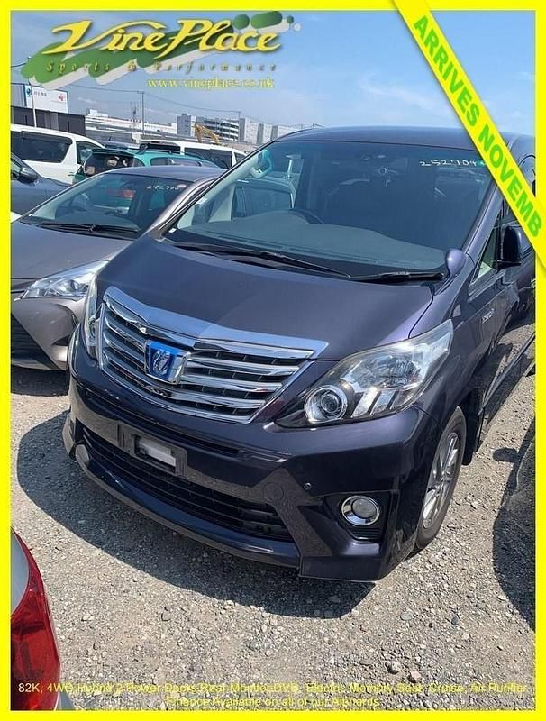 Purple Used 2013 Toyota Alphard SR MPV | £16,000 (Expensive) - Image 1/3