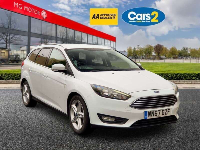 White Used 2017 Ford Focus Zetec Estate | £5,995 (Fair price) - Image 1/4