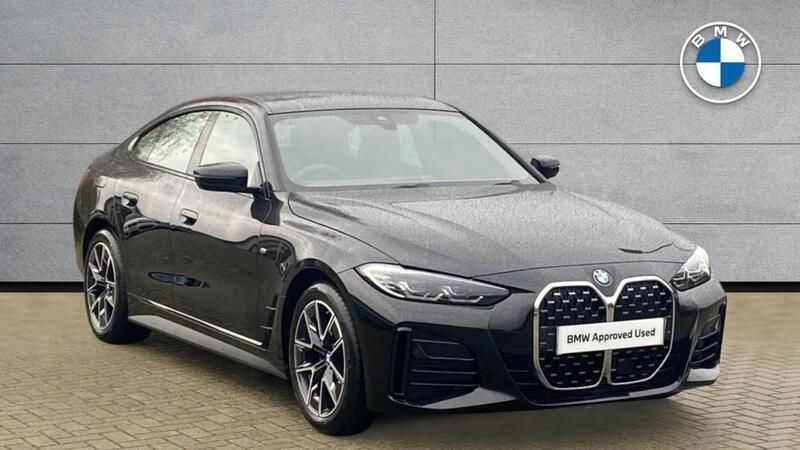 Black Used 2023 BMW 420 Gran Coupé M Sport Coupe | £30,555 (Good price) - Image 1/4