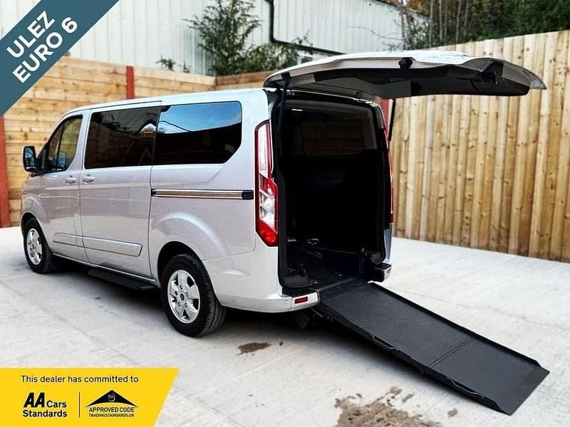 Silver Used 2018 Ford Tourneo Custom Van | £17,945 (Fair price) - Image 1/3