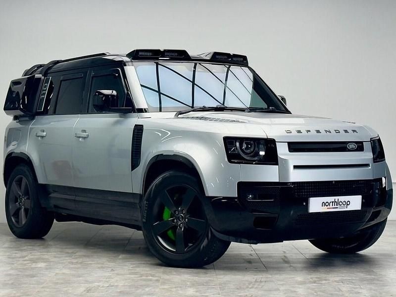 Silver Used 2021 Land Rover Defender HSE Dynamic SUV | £58,950 (Super price) - Image 1/4