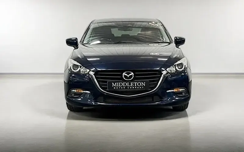 Used Mazda 3 150 HP (110 kW) 2016 Blue Hatchback