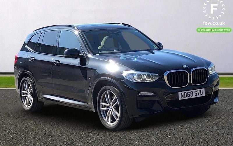 Used 2020 BMW X3 M Sport SUV | £28,399 (Good price) - Image 1/3
