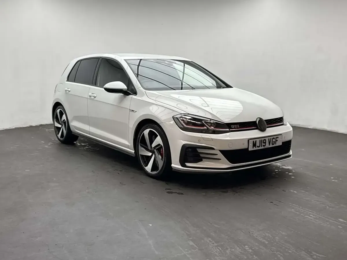Used VW Golf VII GTI 2019 White Hatchback