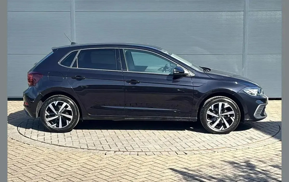 Used VW Polo Match 95 HP (69 kW) 2025 Black Hatchback
