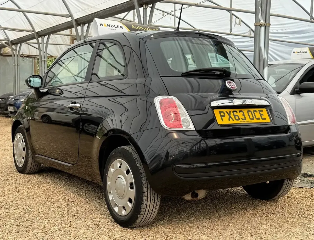 Used Fiat 500 Pop 69 HP (50 kW) 2013 Black Hatchback