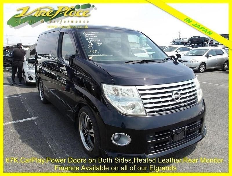 Black Used 2008 Nissan Elgrand MPV | £10,000 (A bit pricey) - Image 1/3