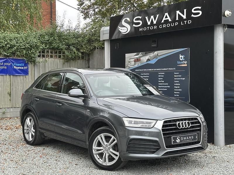 Grey Used 2015 Audi Q3 S-Line SUV | £7,495 (A bit pricey) - Image 1/3