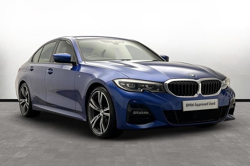 Used BMW 320 M Sport 181 HP (133 kW) 2021 Blue Sedan