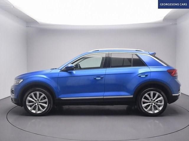 Used VW T-Roc SEL 190 HP (139 kW) 2019 Blue SUV