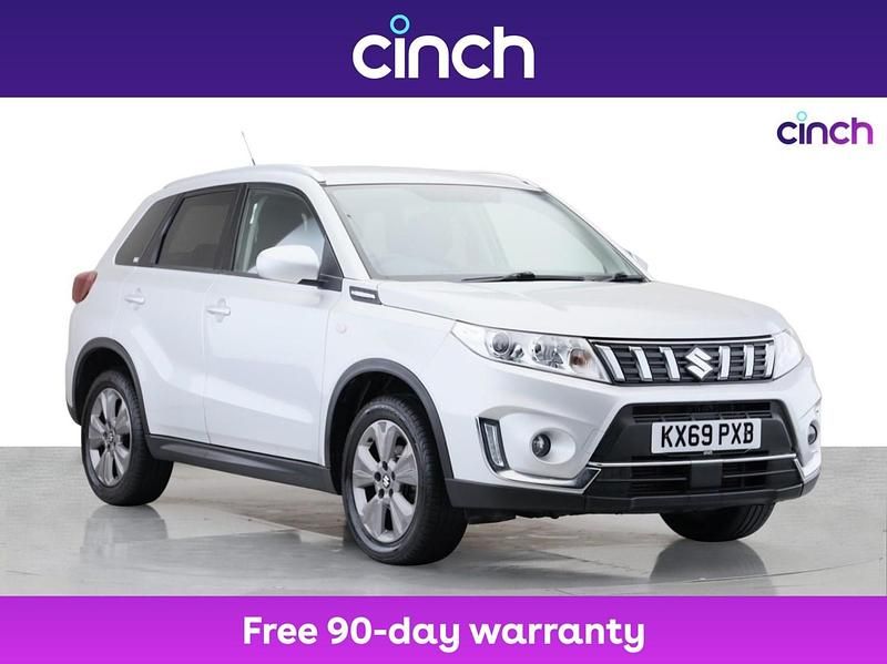 Silver Used 2019 Suzuki Vitara SZ-T Hatchback | £9,799 (Fair price) - Image 1/3