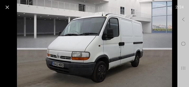 Used Renault Master 90 HP (66 kW) 2001 White