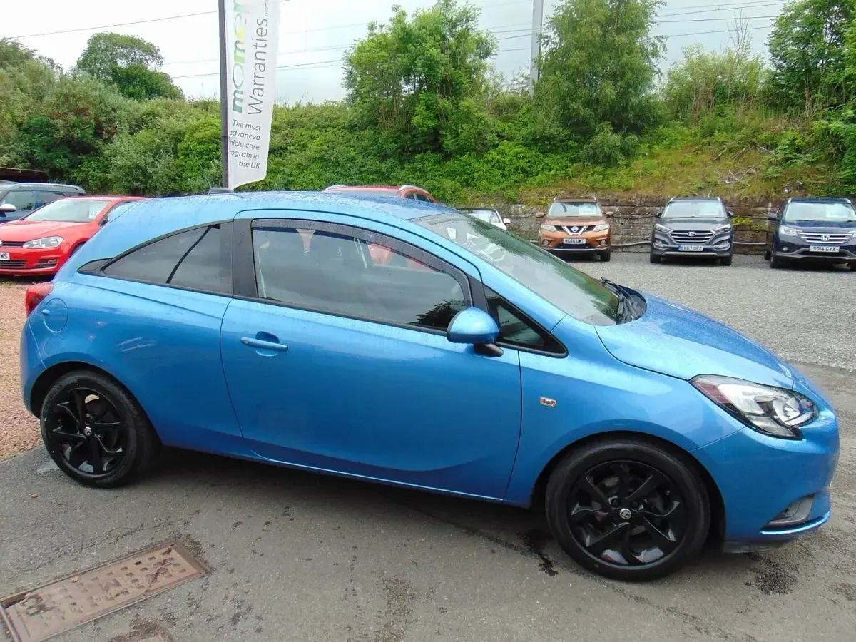 Used Vauxhall Corsa 75 HP (55 kW) 2019 Blue Hatchback