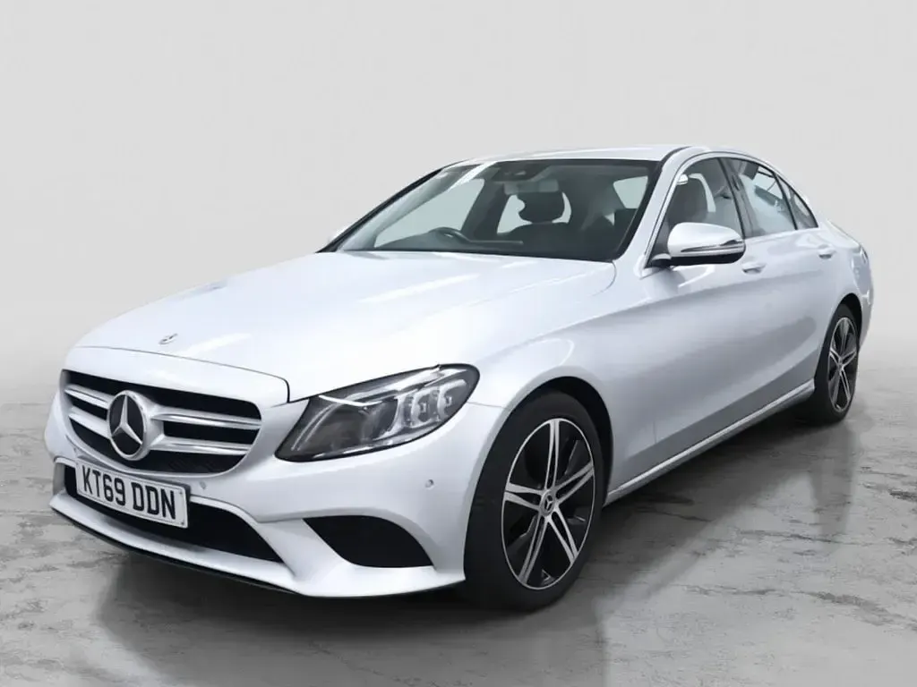Used Mercedes C220 194 HP (142 kW) 2019 Silver Sedan
