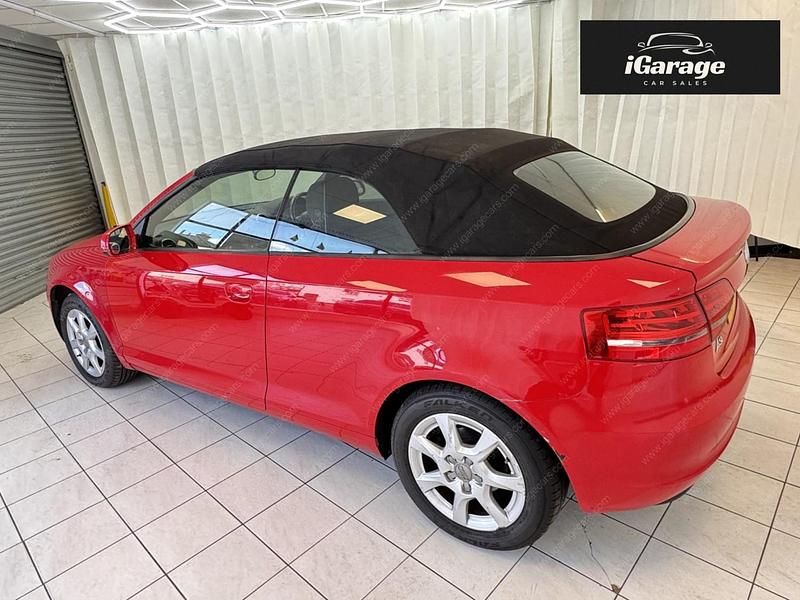 Used Audi A3 Cabriolet 105 HP (77 kW) 2011 Red Cabriolet