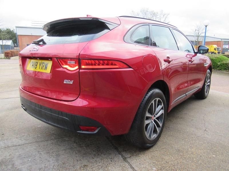 Used Jaguar F-Pace R-Sport 2018 Red SUV