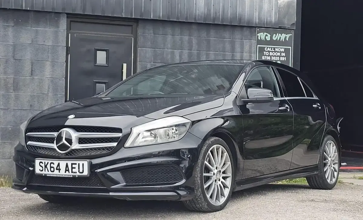 Used Mercedes A220 AMG 170 HP (125 kW) 2015 Black Hatchback