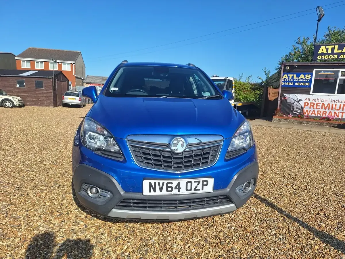 Used Vauxhall Mokka 115 HP (84 kW) 2015 Blue SUV
