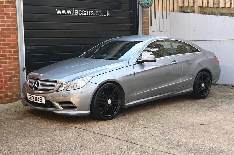 Used Mercedes E220 170 HP (125 kW) 2013 Silver Coupe