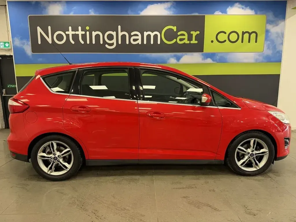 Used Ford C-MAX Titanium X 115 HP (84 kW) 2014 Red MPV