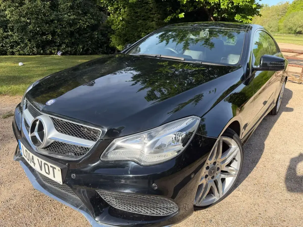 Usado Mercedes E350 AMG 252 HP (185 kW) 2014 Preto Coupé