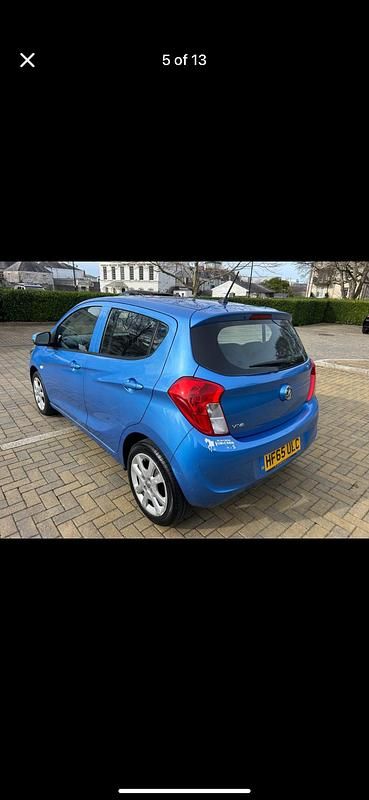 Used Vauxhall Viva 75 HP (55 kW) 2015 Blue Hatchback