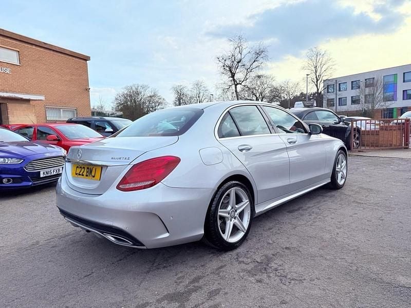 Used Mercedes C220 AMG line 2014 Silver Sedan