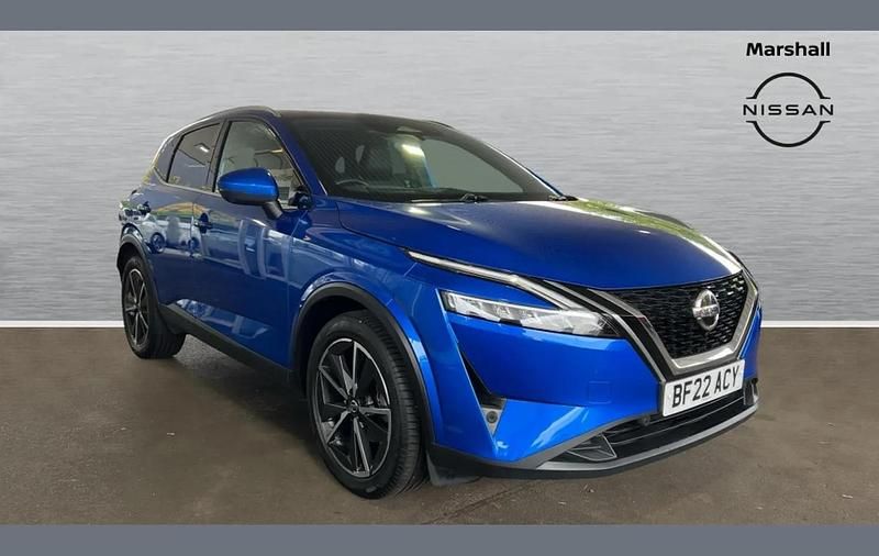 Blue Used 2022 Nissan Qashqai Tekna SUV | £18,150 (Fair price) - Image 1/4