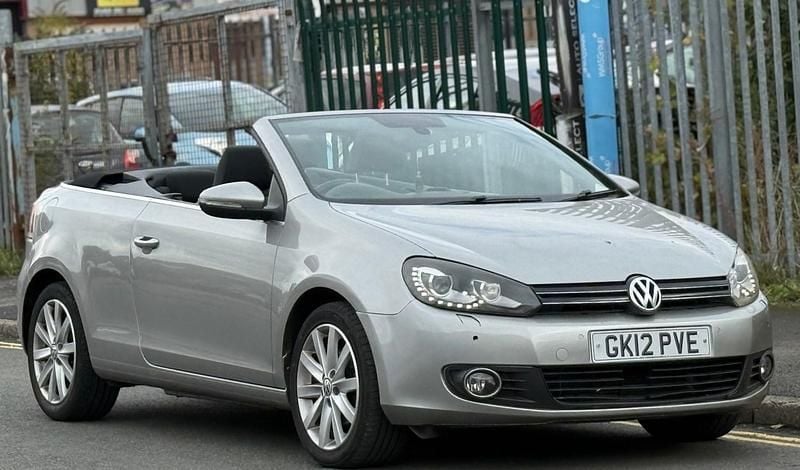 Silver Used 2012 VW Golf Cabriolet S Cabriolet | £2,295 - Image 1/4