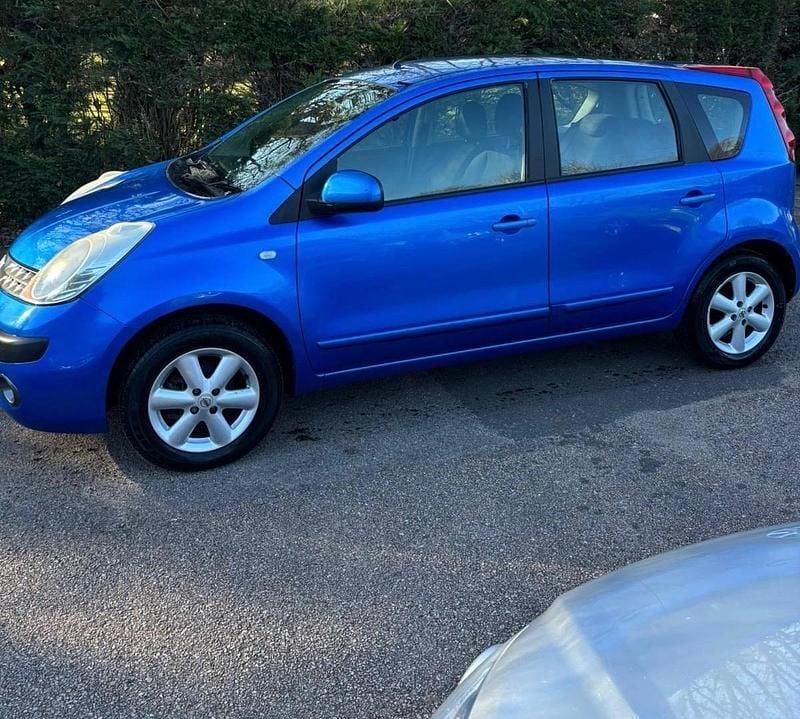Used Nissan Note SE 88 HP (64 kW) 2007 Blue Hatchback