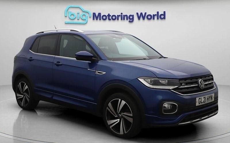 Used 2023 VW T-Cross R-line SUV | £16,300 (Good price) - Image 1/4