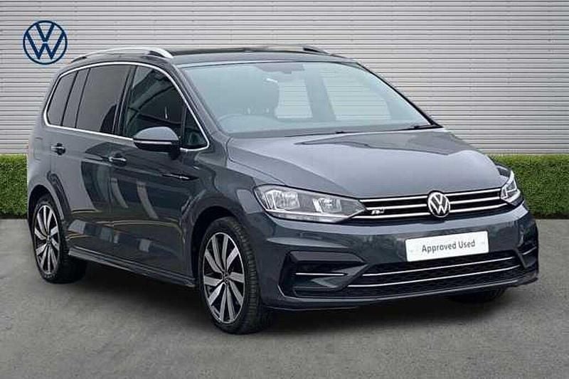 Used VW Touran R-line 150 HP (110 kW) 2021 Grey MPV