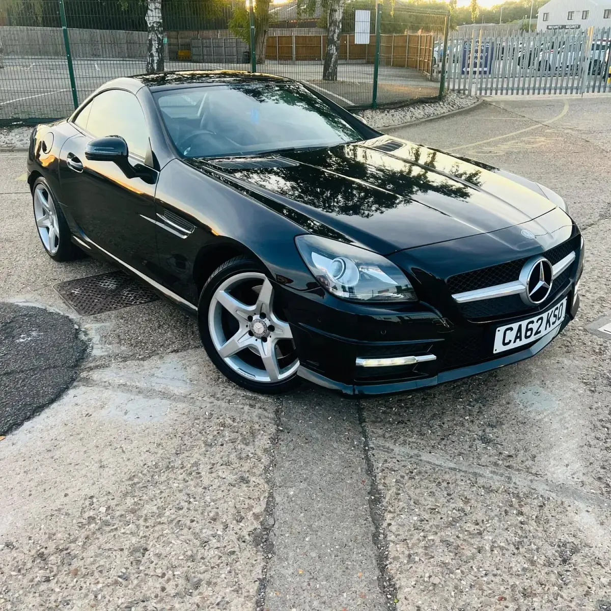 Used Mercedes SLK250 AMG 2013 Black Cabriolet
