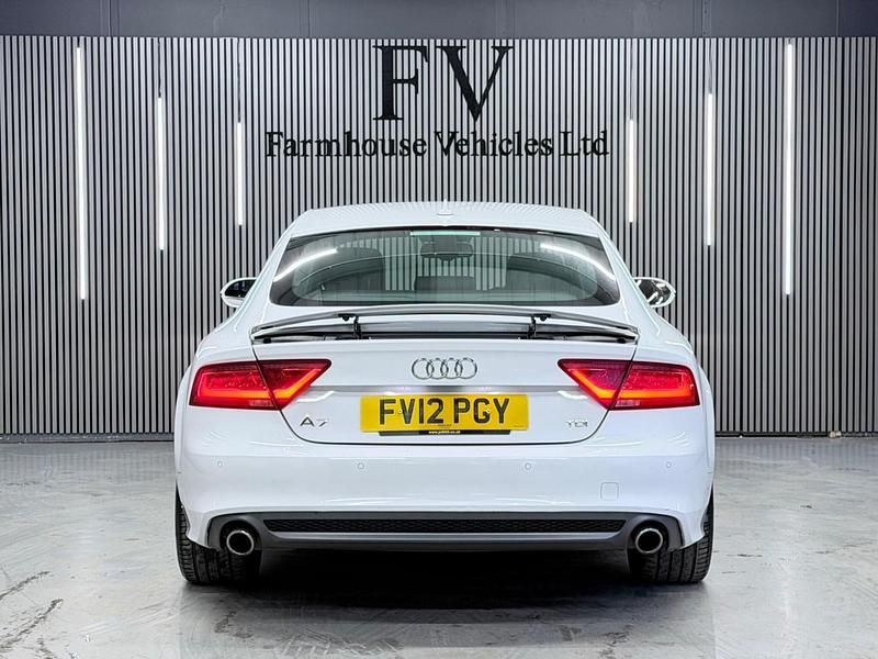 Used Audi A7 S-Line 2012 White Hatchback