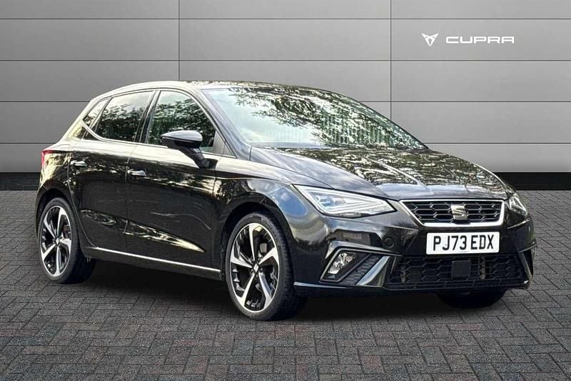 Black Used 2023 Seat Ibiza FR Sport Hatchback | £17,295 (Fair price) - Image 1/4