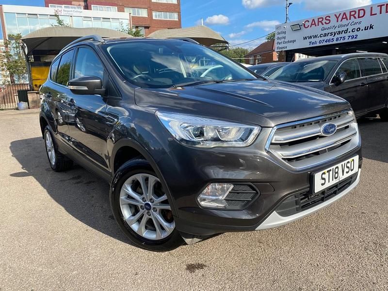 Grey Used 2018 Ford Kuga Titanium SUV | £9,149 (Fair price) - Image 1/4