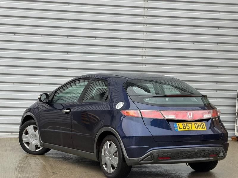 Used Honda Civic SE 2007 Blue Hatchback