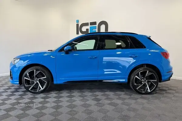 Used Audi Q3 S-Line 150 HP (110 kW) 2019 Blue SUV
