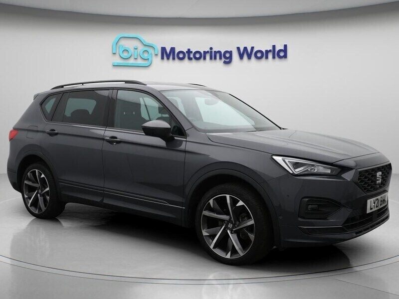 Grey Used 2021 Seat Tarraco FR Sport SUV | £25,100 (Good price) - Image 1/4