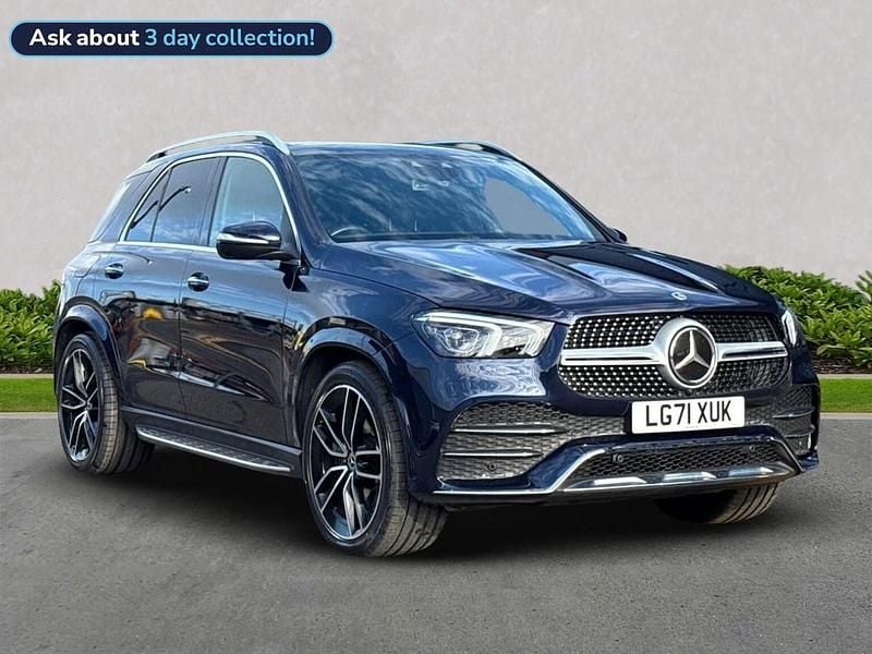 Blue Used 2021 Mercedes GLE400 AMG line Estate | £49,405 (A bit pricey) - Image 1/4