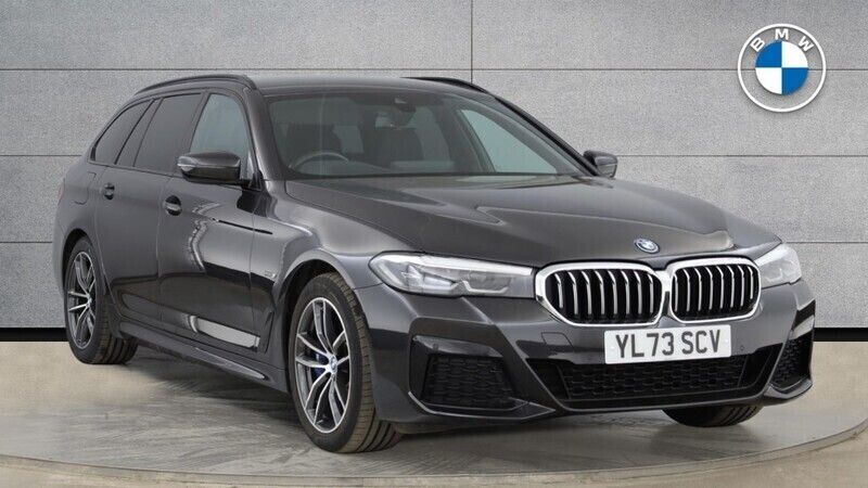 Grey Used 2024 BMW 530e M Sport Estate | £36,500 (Fair price) - Image 1/4