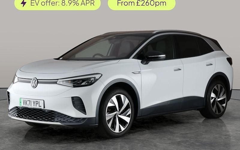 White Used 2021 VW ID.4 Pro Performance SUV | £16,343 (Fair price) - Image 1/3