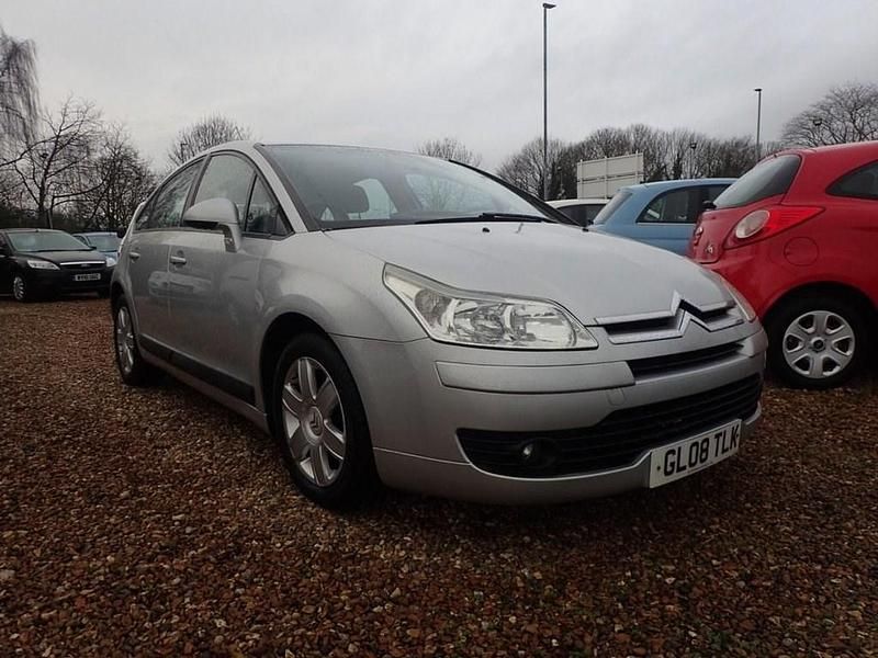 Used Citroën C4 90 HP (66 kW) 2008 Silver Hatchback