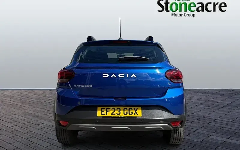 Used Dacia Sandero Expression 91 HP (66 kW) 2023 Blue Hatchback