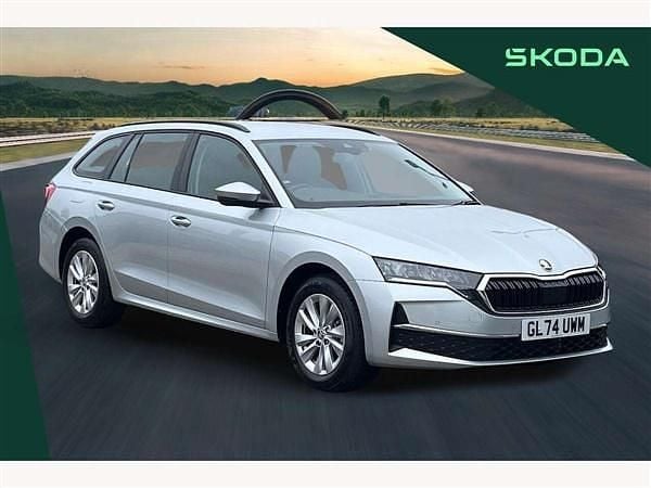 Silver Used 2024 Skoda Octavia SE Technology Estate | £23,855 (Fair price) - Image 1/3