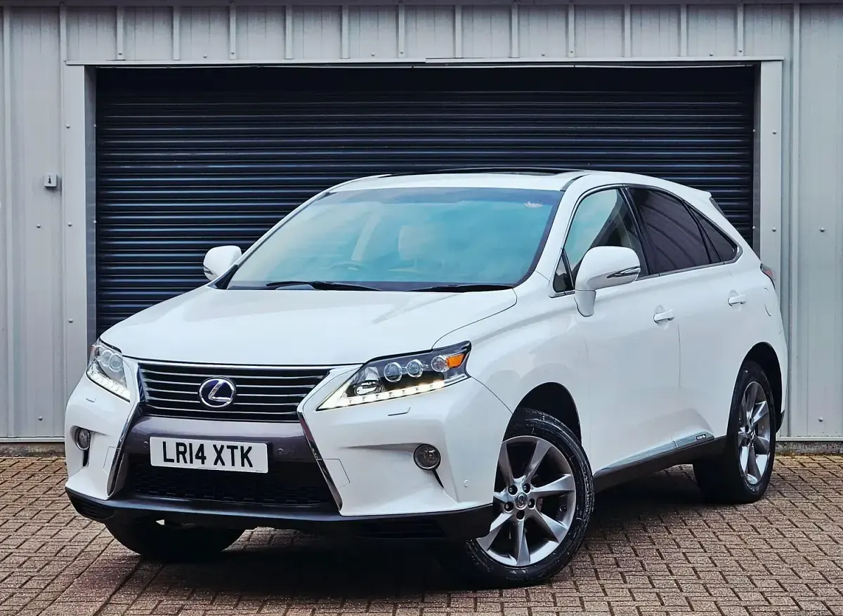 Used Lexus RX450h 298 HP (219 kW) 2014 White SUV