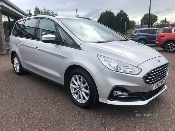 Silver Used 2021 Ford Galaxy Zetec MPV | £17,950 (Fair price) - Image 1/4